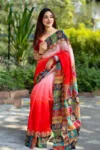 Premium Chanderi Silk Saree – Noor Xclusive (4)