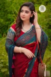 প্রিমিয়াম বাটিক সিল্ক মসলিন শাড়ী – Noor Xclusive (2)